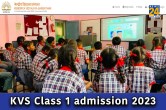 KVS Class 1 admission 2023
