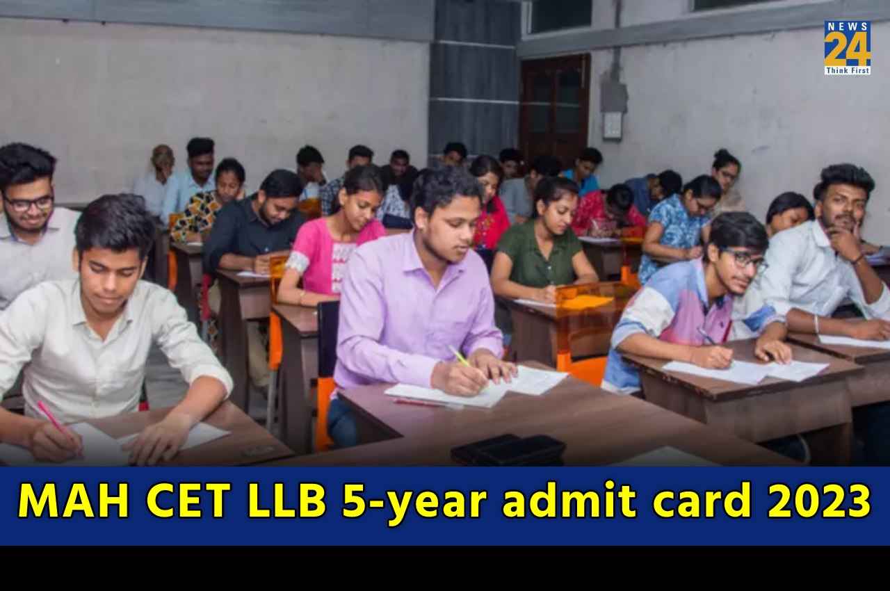 MAH CET LLB 5-year admit card 2023