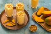 mango lassi restaurant, mango lassi near me, mango lassi ingredients, is mango lassi healthy, mango lassi calories, mango lassi with mango pulp