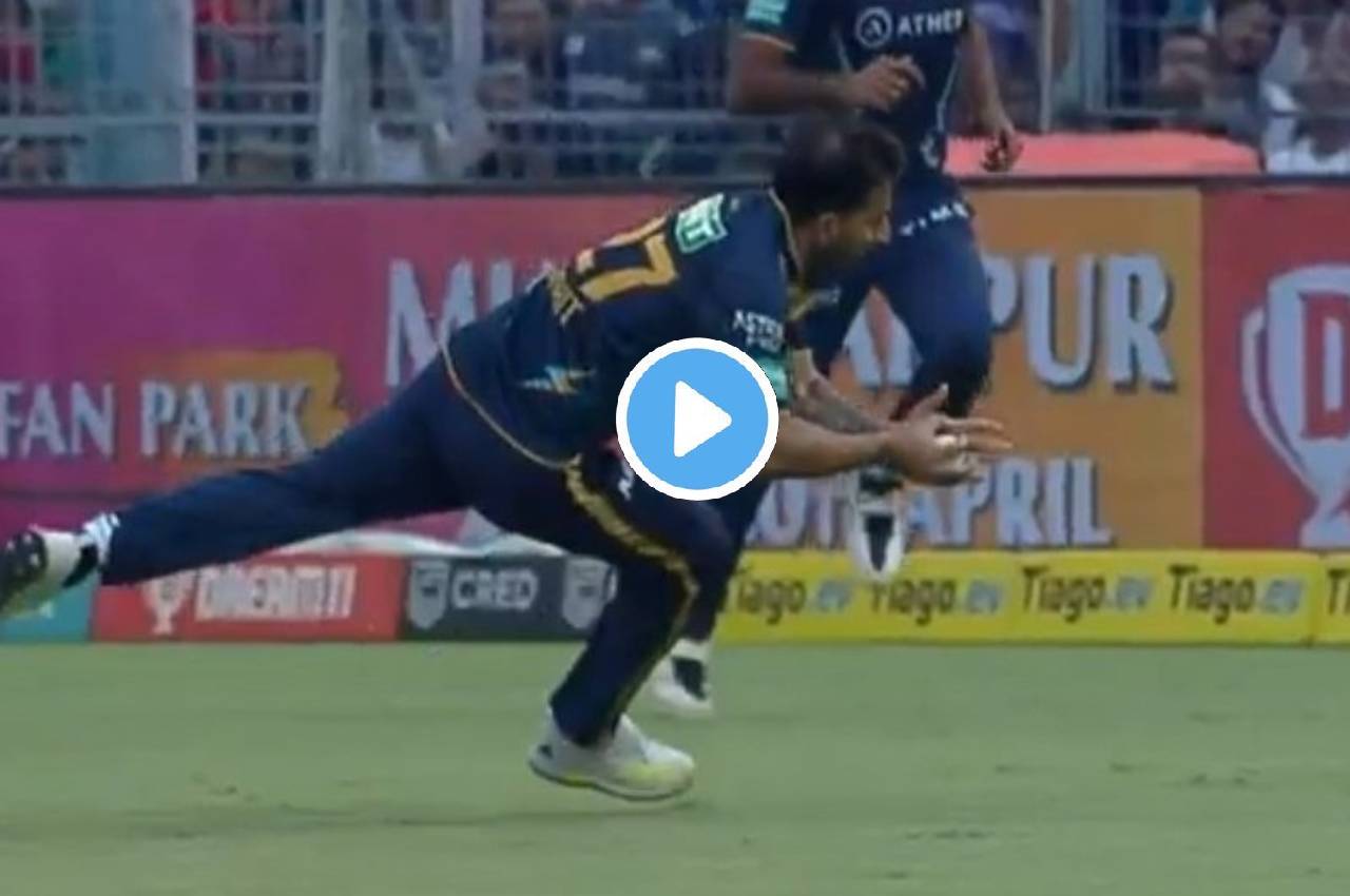 Mohit Sharma caught a great catch of Shardul Thakur