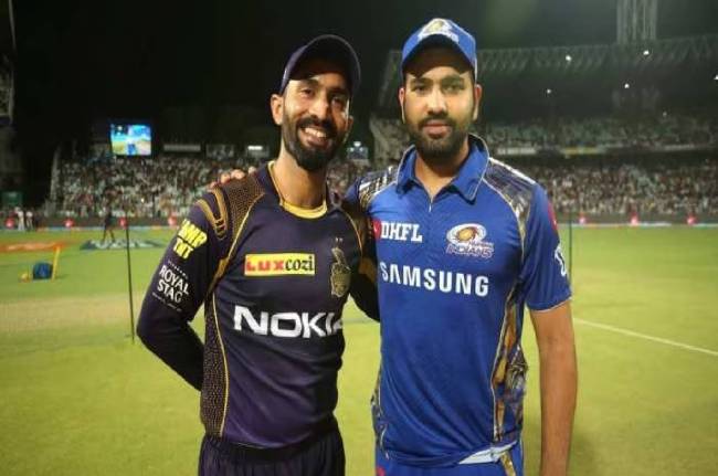 Mumbai Indians and Kolkata Knight Riders