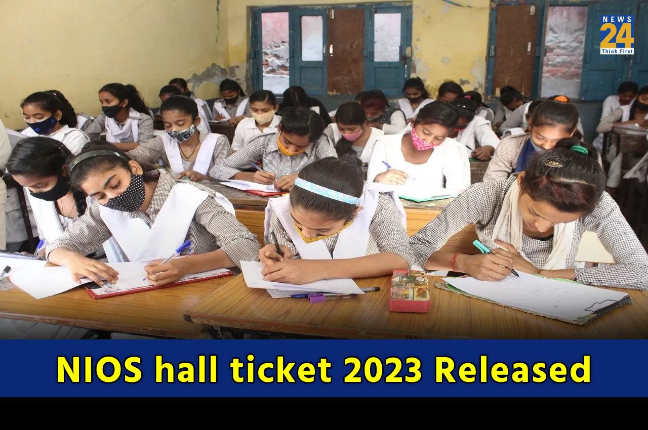 NIOS hall ticket 2023 Released
