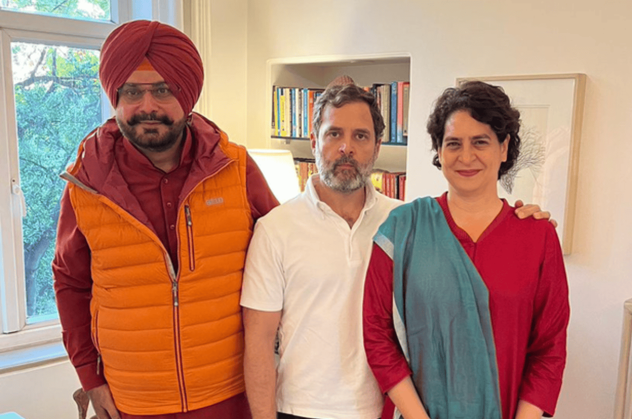Navjot Singh Sidhu, Rahul Gandhi, Priyanka Gandhi Vadra, New Delhi, Punjab
