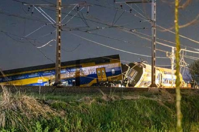 Netherlands Train Fire Netherlands Train Fire