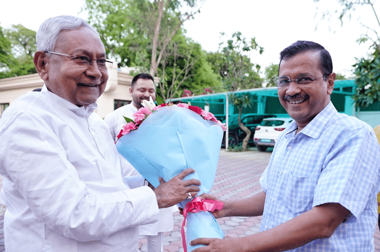 Nitish Kumar (2) Nitish Kumar, Arvind Kejriwal, Mallikarujun Kharge, Rahul Gandhi, Opposition Unity, Narendra Modi, Anurag Thakur