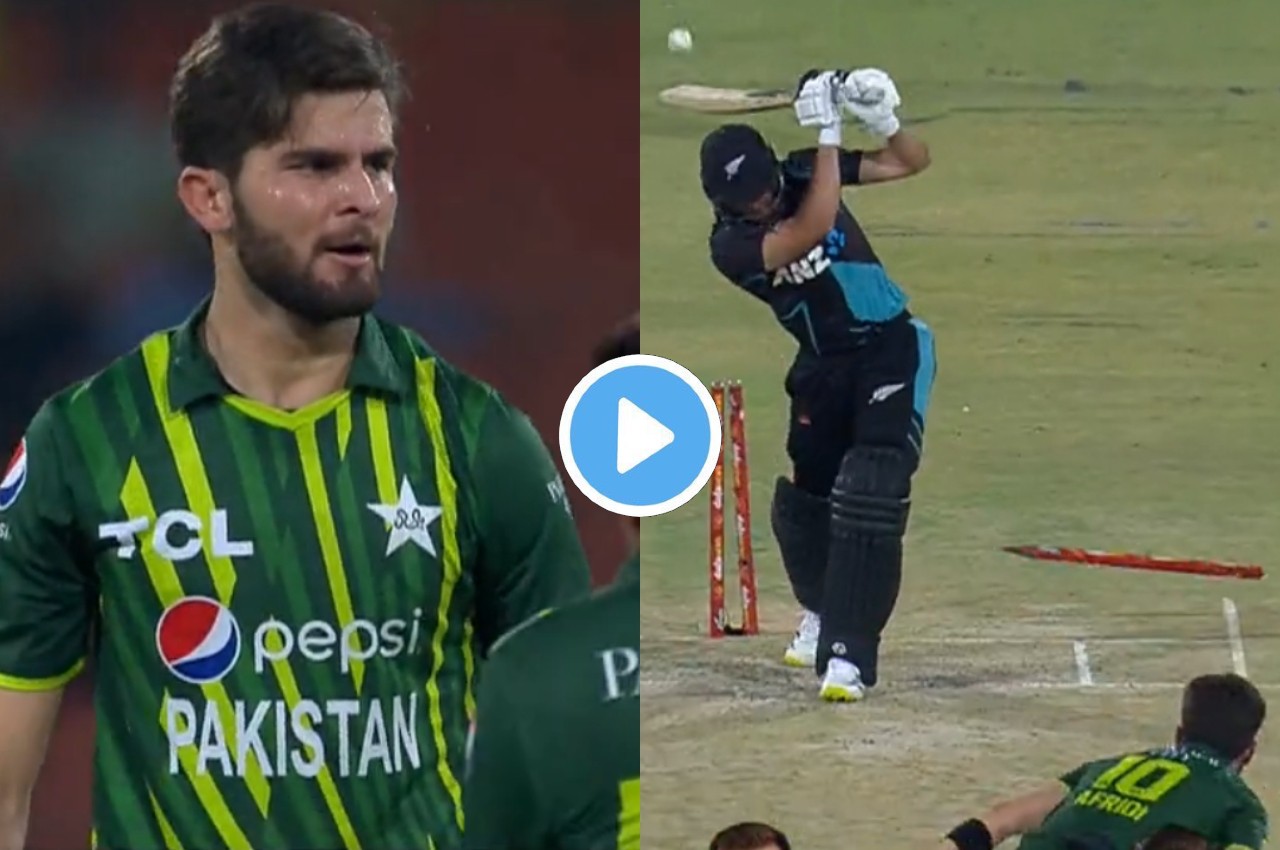 PAK vs NZ Shaheen Afridi Chad Bowes