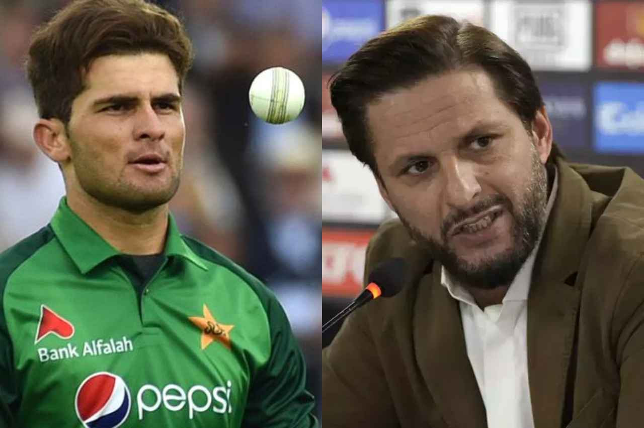 PAK vs NZ Shahid Afridi Shaheen Afridi