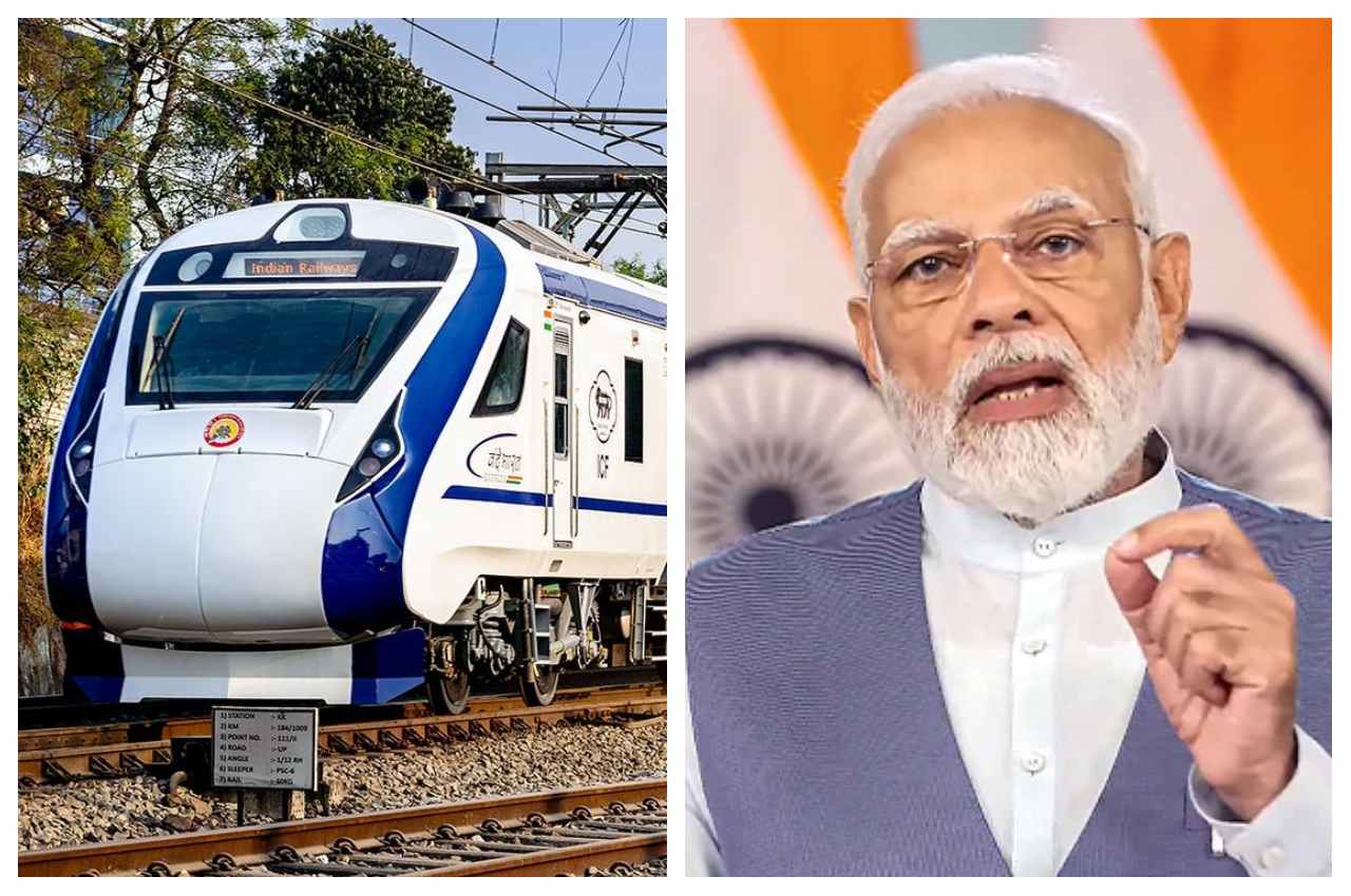 PM Modi Will Flag off Vande Bharat Train