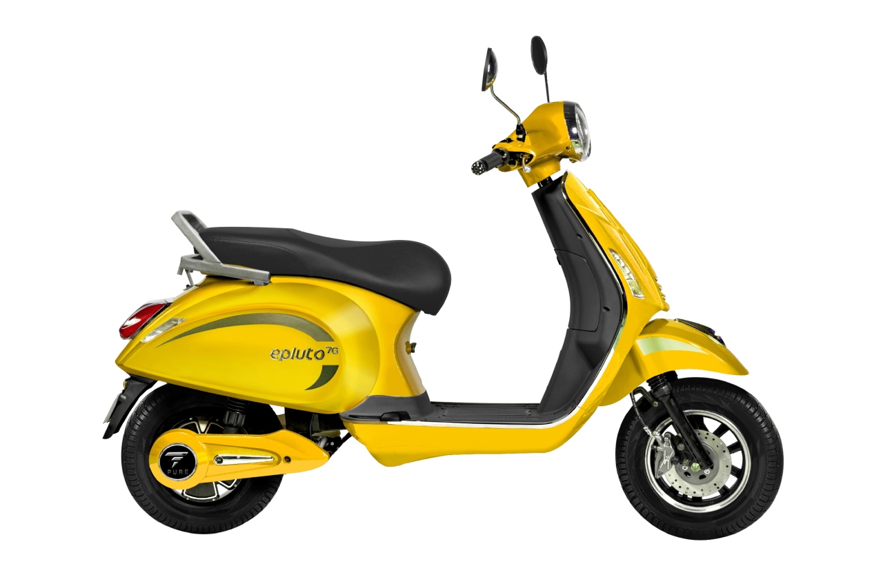 PURE EV EPluto 7G, pure ev scooters, ev scooters, scooters under 1 lakhs,