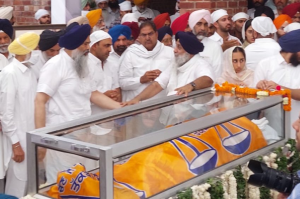 Parkash Singh Badal Last Rites, Shiromani Akali Dal,  Sukhbir Singh Badal, Punjab News