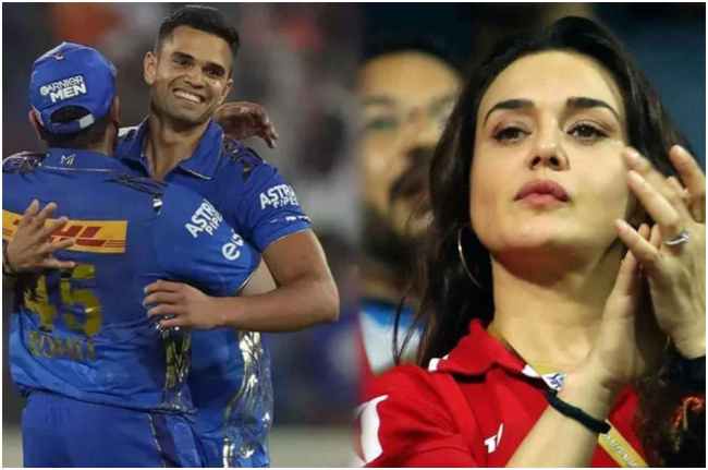 Preity Zinta's Tweet on Arjun Tendulkar