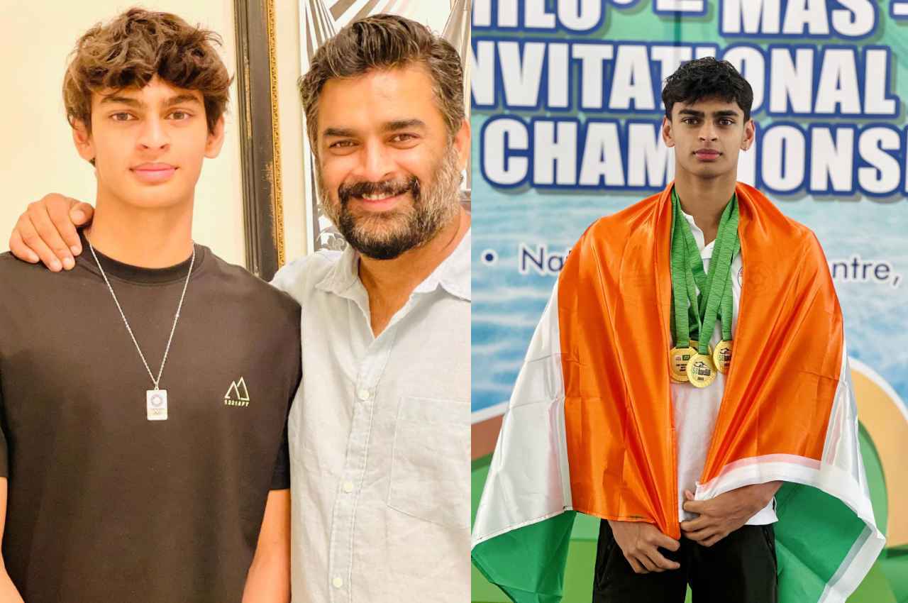 R Madhavan के बेटे ने एक बार फिर किया देश का नाम रोशन, तैराकी प्रतियोगिता में जीते 5 गोल्ड
