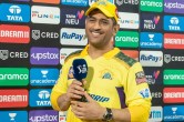 CSK vs DC MS Dhoni mitchell santner