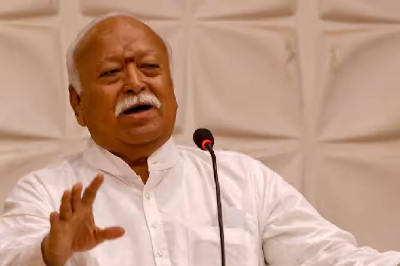 RSS chief Mohan Bhagwat on Burhanpur tour