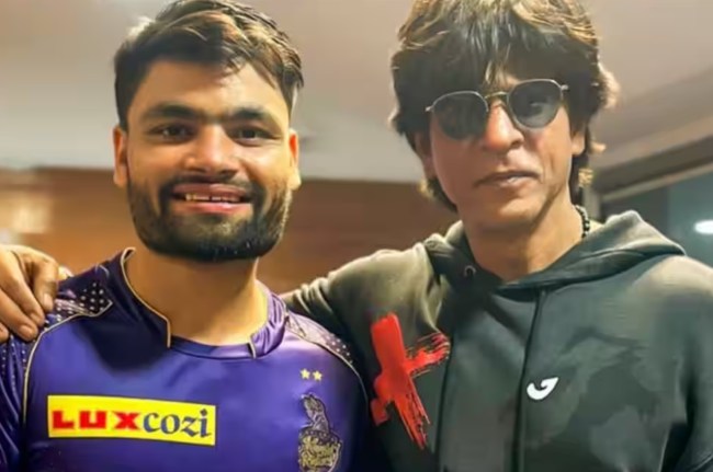 Rinku Singh Shah Rukh Khan Rinku Singh Shah Rukh Khan