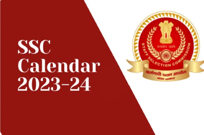 SSC Exam Calendar 2023