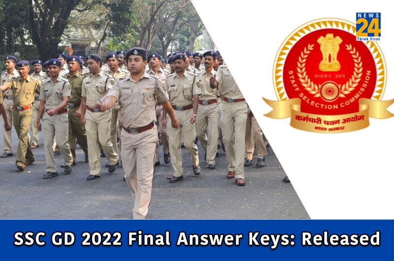 SSC GD 2022 final answer keys Released