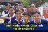Tamil Nadu NMMS Class 8th result Declared