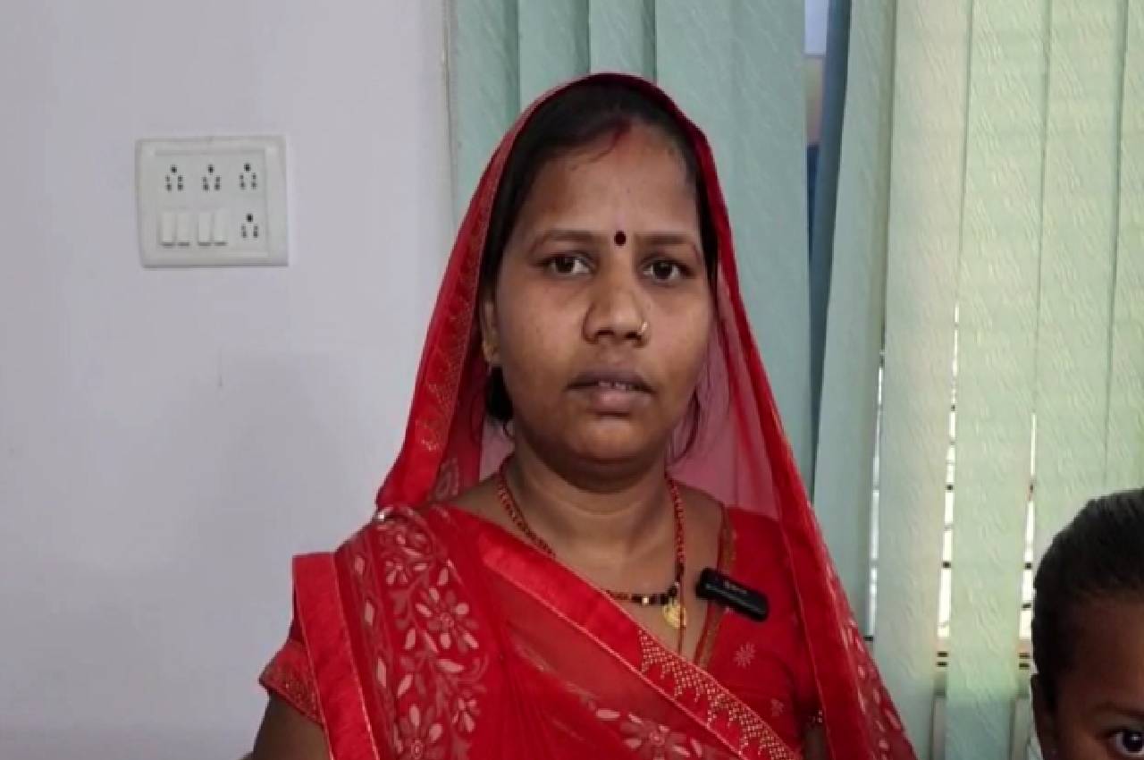 Tribal woman left of Sarpanch post become a teacher