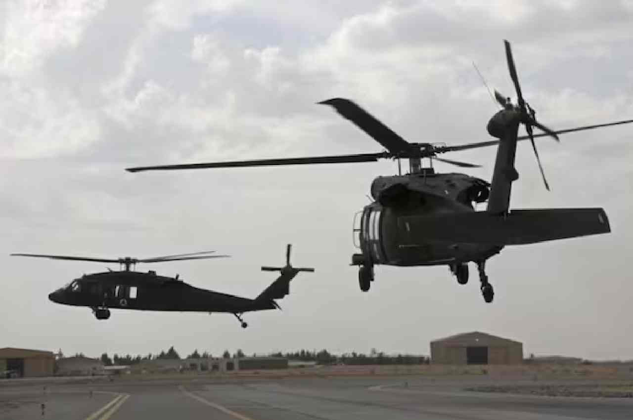 UH 60 Black Hawk helicopters