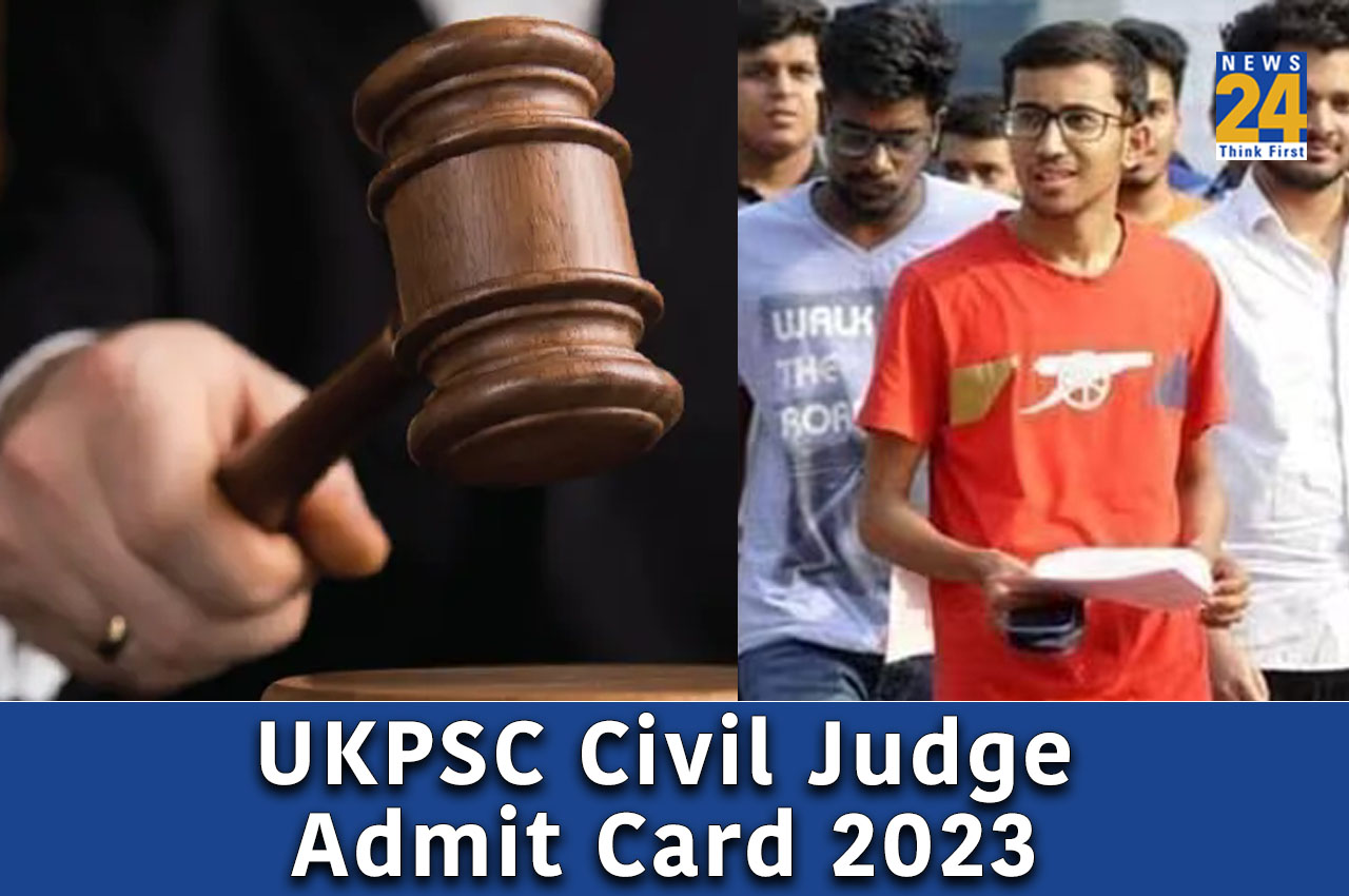 UKPSC Civil Judge admit card 2023