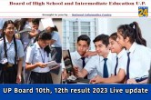 UP Board 10th, 12th result 2023
