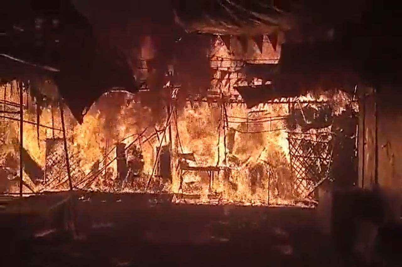 UP News: उत्तर प्रदेश के कानपुर में फिर भीषण अग्निकांड; किदवईनगर में 10 दुकानें जलकर राख
