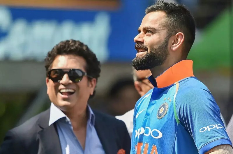 Virat Kohli Sachin Tendulkar