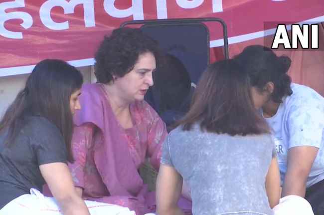 Wrestlers Protest Wrestlers Protest