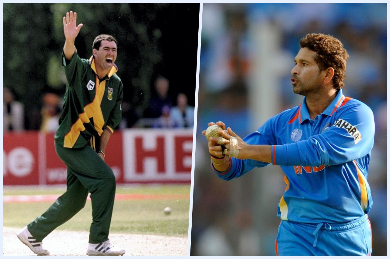 Sachin Tendulkar was afraid south african bowler Hansie Cronje