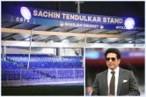 Sachin Tendulkar Stand at Sharjah Stadium