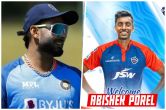 Abishek Porel makes his IPL debut