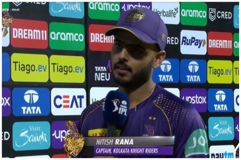 IPL 2023 Nitish Rana gave befitting reply to His critics