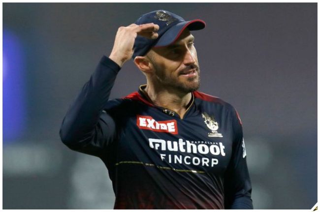 IPL 2023 12 lakh fined Faf du Plessis slow over rate