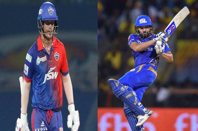 delhi Capitals and Mumbai Indians