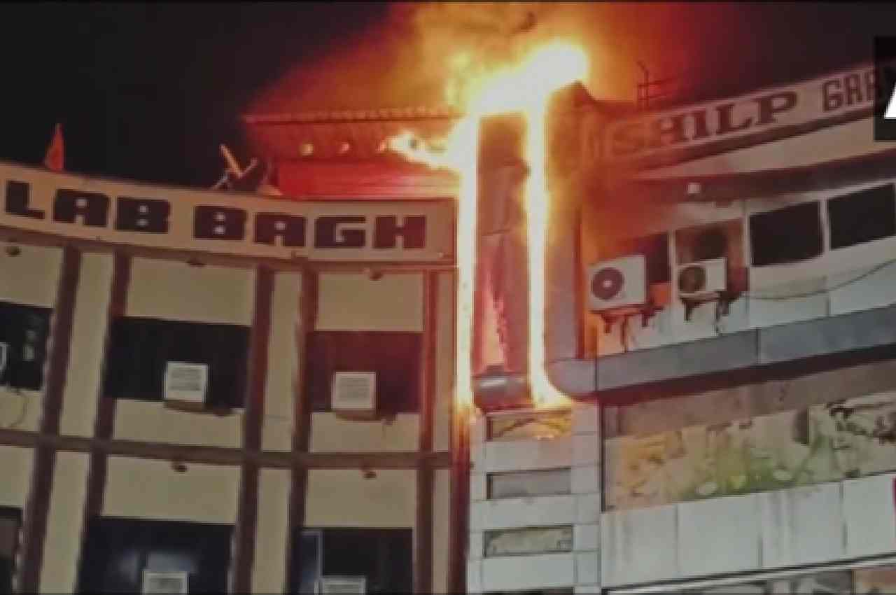 NICU ward, dungarpur medical college, rajasthan fire