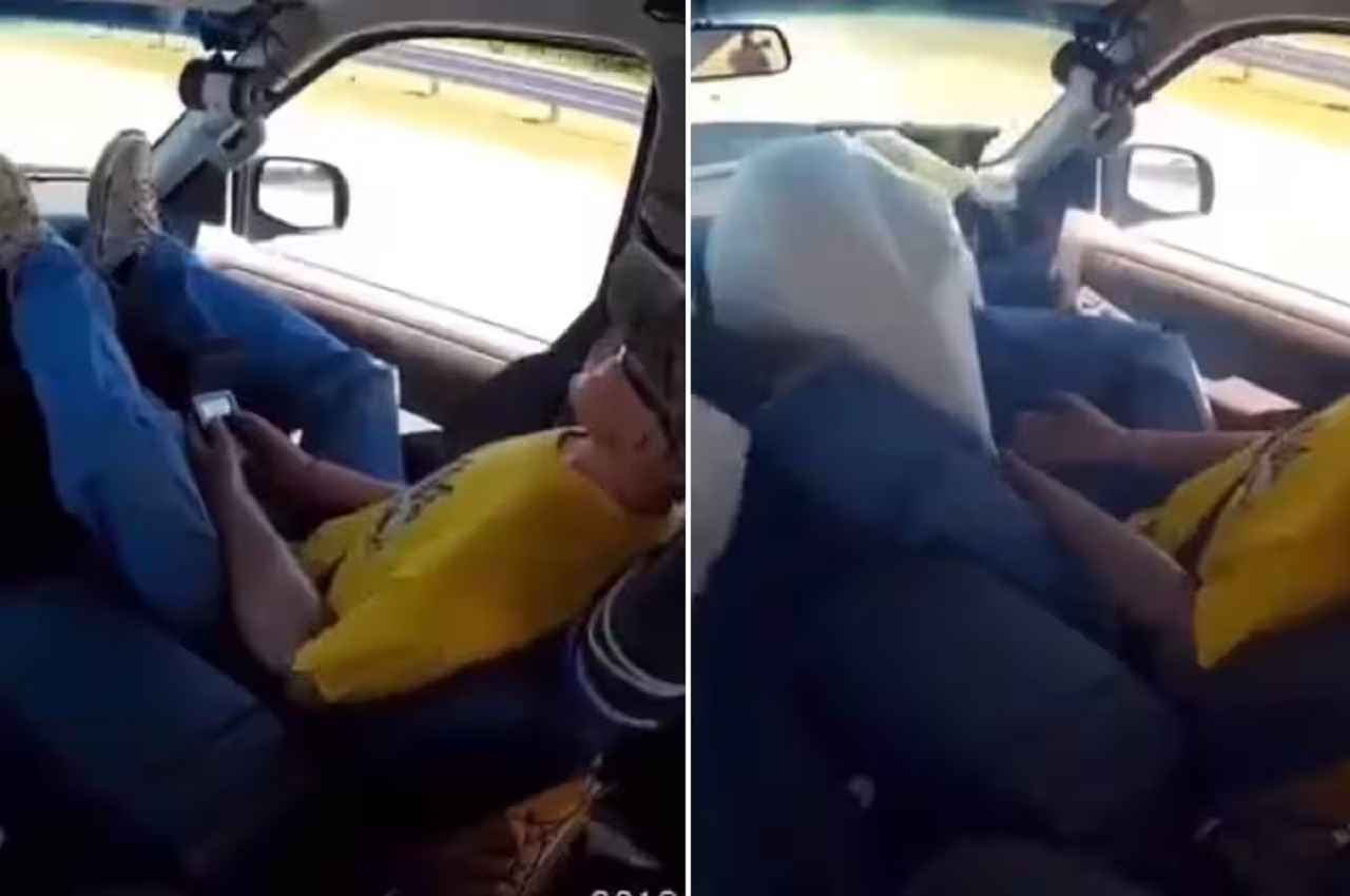 कार के डैशबोर्ड पर पैर रखकर क्यों नहीं बैठना चाहिए? देखें ये VIDEO