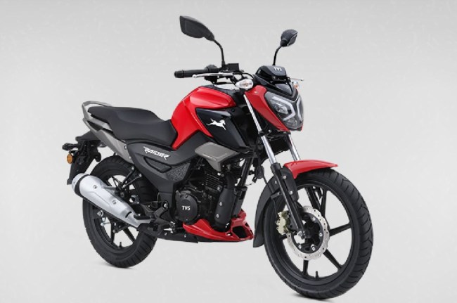 tvs raider single seat tvs raider 125, tvs bikes, bikes under 90000, 125 cc bikes