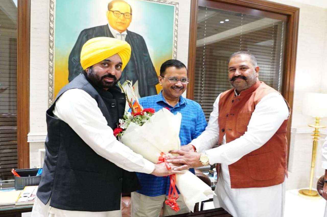 जालंधर से नवनिर्वाचित सांसद सुशील कुमार रिंकू पहुंचे दिल्ली, CM अरविंद केजरीवाल से लिए जनसेवा के मंत्र