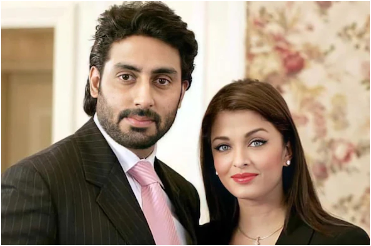 Abhishek Bachchan with wife