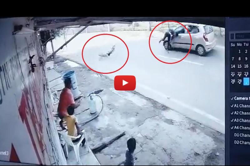 Agra News, Viral Video, Accident Video, Viral News