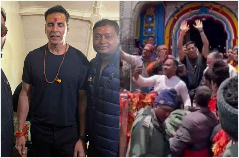 Akshay Kumar Visits Kedarnath Temple