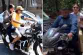 Anushka Sharma, Amitabh Bachchan, Anushka Bike Ride, Amitabh bike Ride, Bollywood News, Mumbai Police