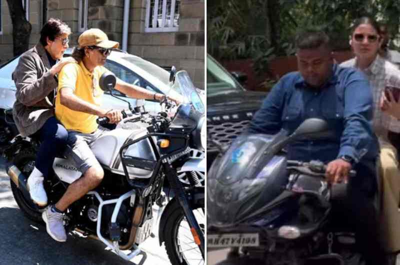 Anushka Sharma, Amitabh Bachchan, Anushka Bike Ride, Amitabh bike Ride, Bollywood News, Mumbai Police