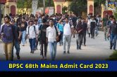 BPSC 68th Mains Admit Card 2023