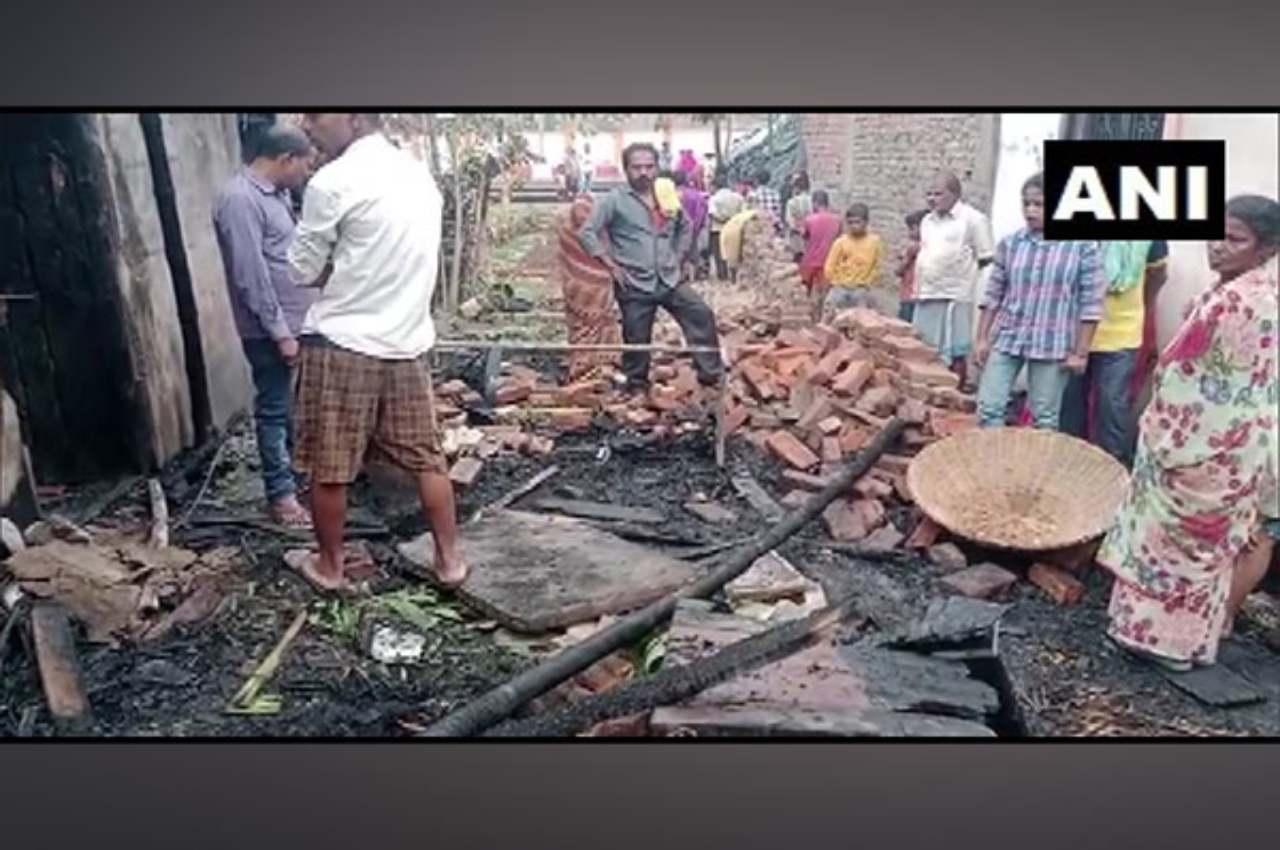 Bihar News, Muzaffarpur News, slum fire