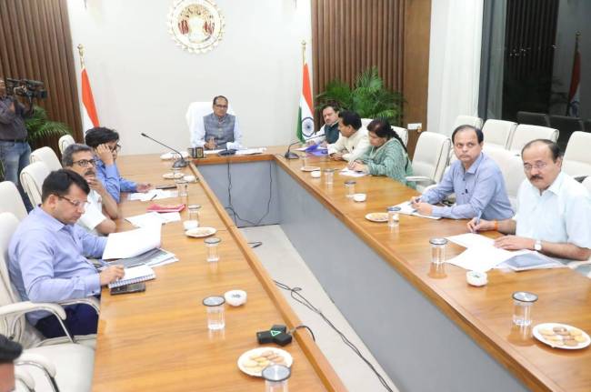 CM Shivraj meeting