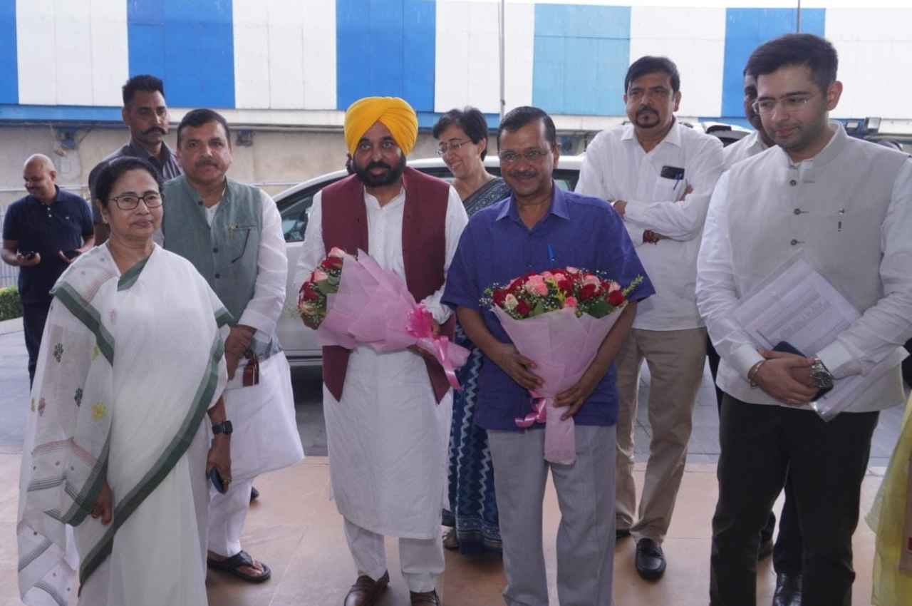 Mamata Banerjee, Arvind Kejriwal, AAP, BJP, Bhagwant Mann, Raghav Chadha