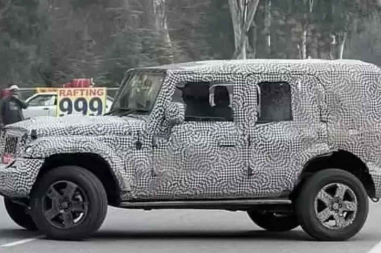 Jimny को मात देने के लिए Thar की तैयारी, 15 अगस्त को पेश होगा 5 डोर वाला वेरिएंट