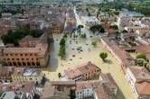 Flood in Italy, italy flood, Torrential rains, Emilia-Romagna region, landslides, rivers overflowing in Romagna